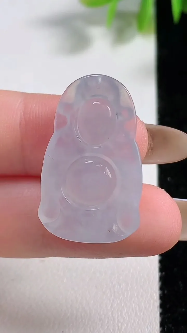 天然A货翡翠财神爷吊坠，尺寸28.8-17-5.7，重量:4.81g
11月10日