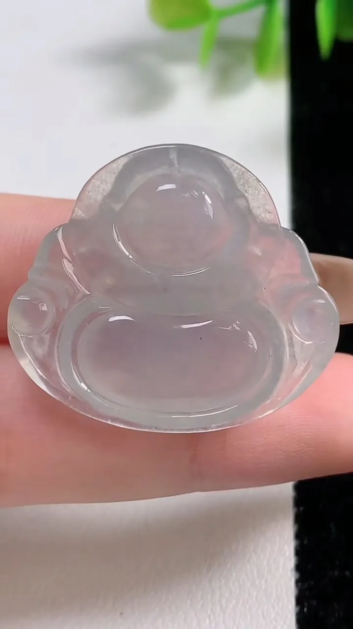 天然A货翡翠佛公吊坠，尺寸28.2-32.2-5.4，重量:7.50g
11月10日