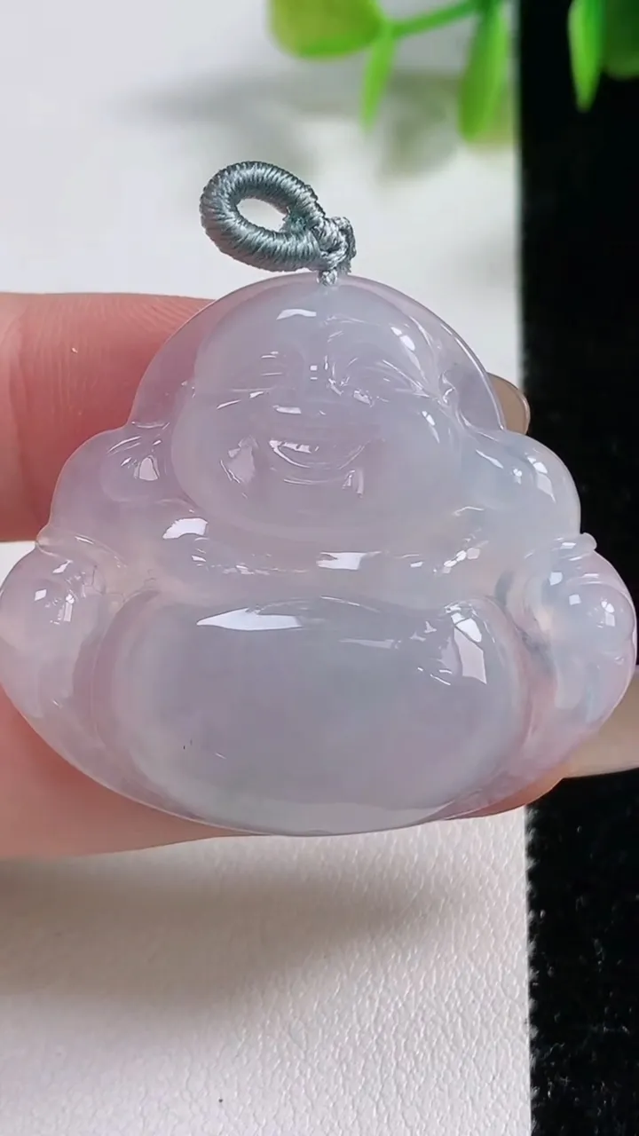 天然A货翡翠佛公吊坠，尺寸34-38.7-6.3，重量:11.48g
11月10日