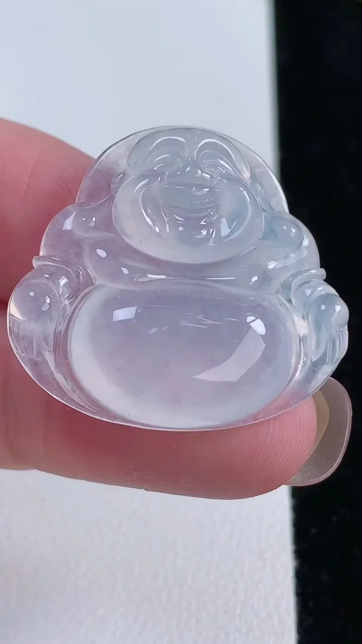 天然A货翡翠佛公吊坠，尺寸26.6-29.5-5.7，重量:7.01g
11月15日