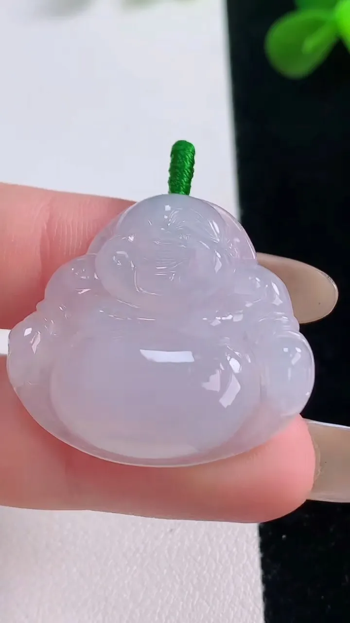 天然A货翡翠佛公吊坠，尺寸28-30.8-6，重量:7.91g
11月19日