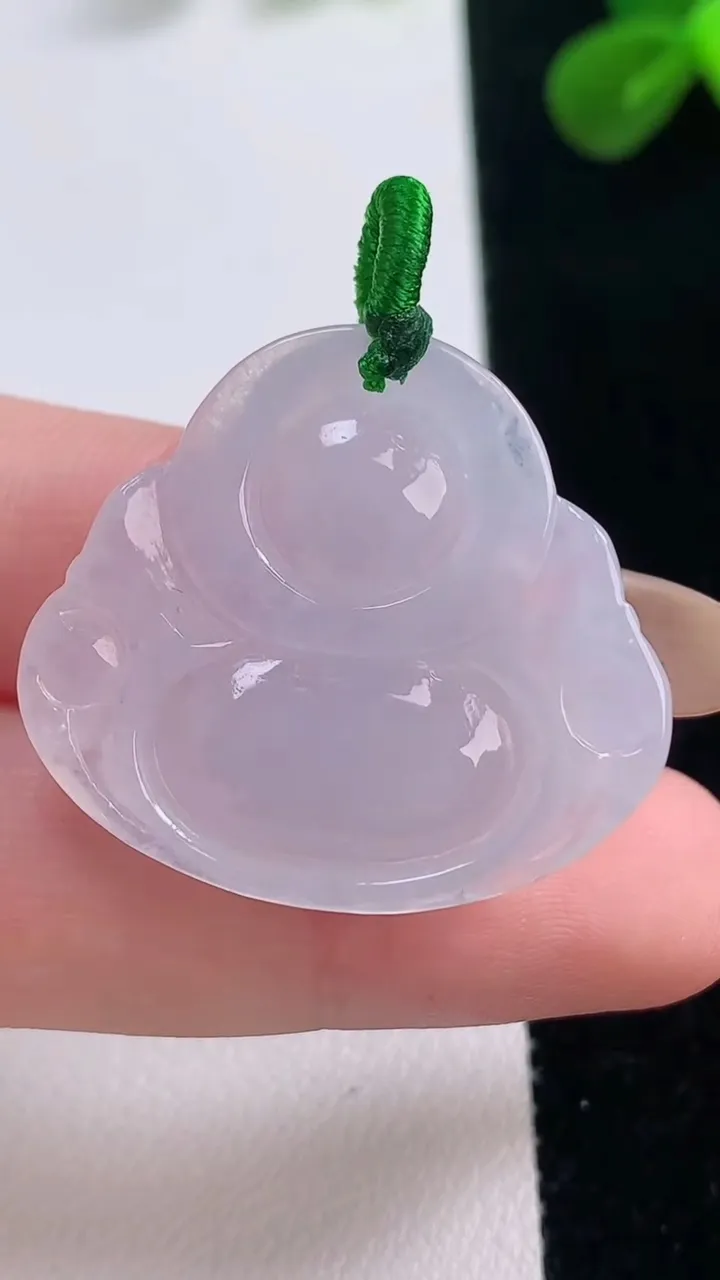 天然A货翡翠佛公吊坠，尺寸28-30.8-6，重量:7.91g
11月19日