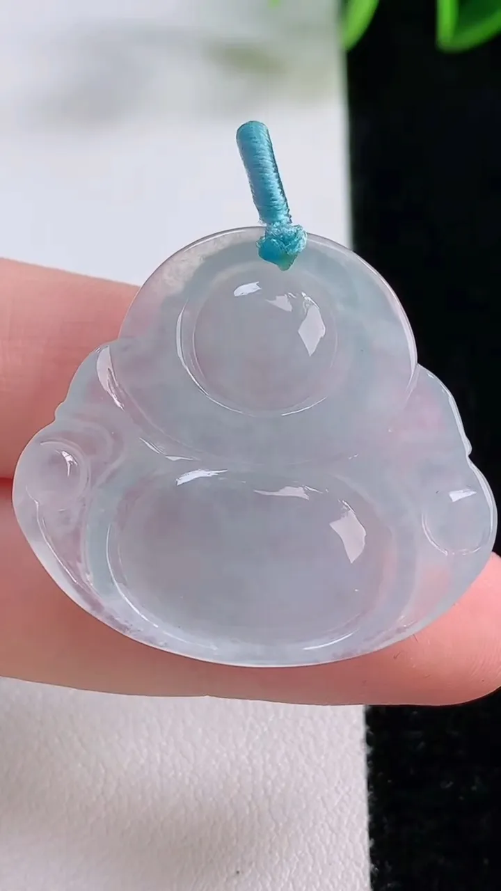 天然A货翡翠佛公吊坠，尺寸306-33.6-5.4，重量:8.44g
11月23日