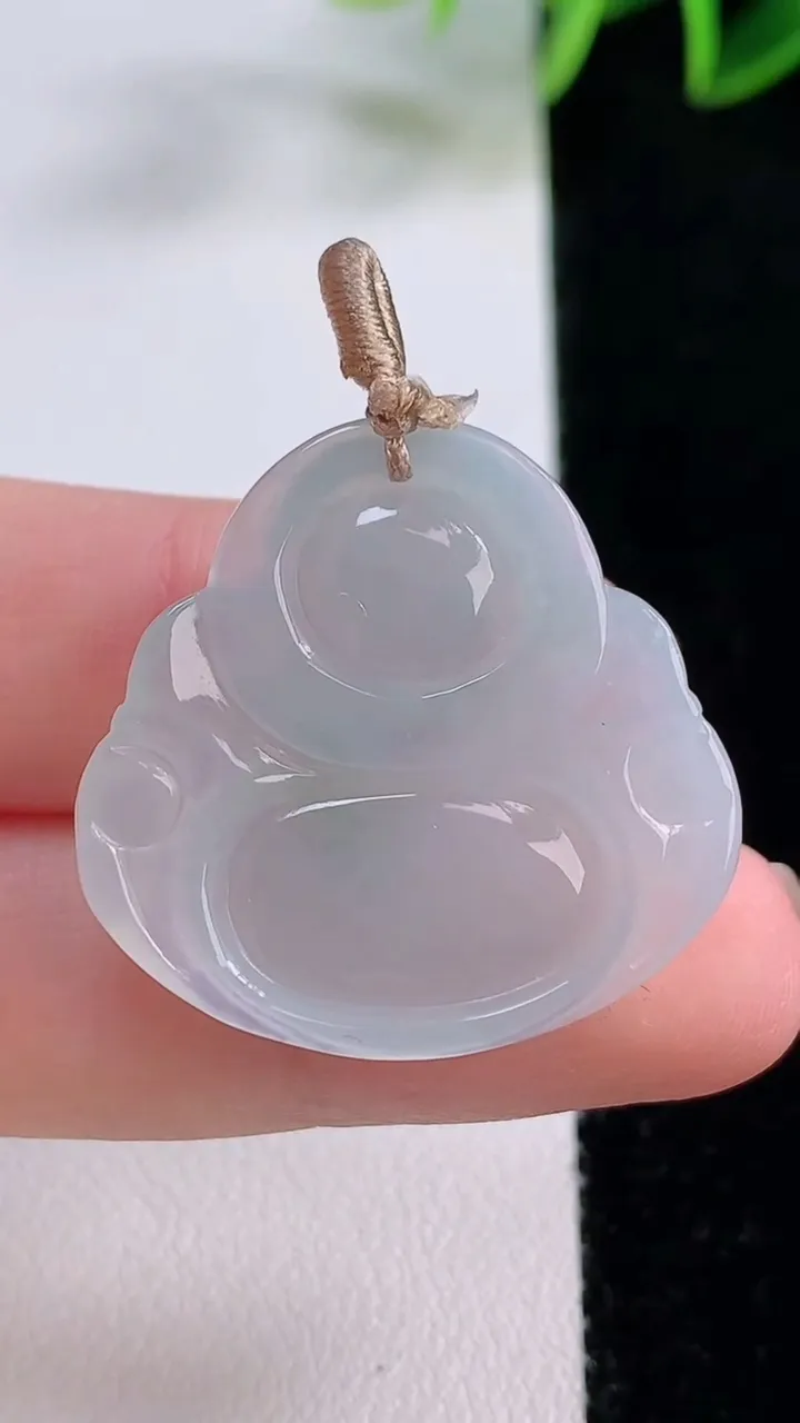 天然A货翡翠佛公吊坠，尺寸28.2-29-5.3，重量:6.78g
11月23日