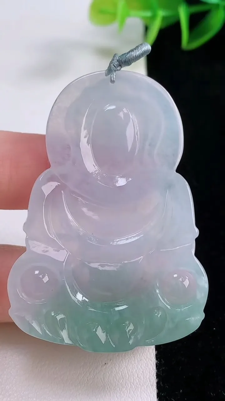 天然A货翡翠观音菩萨吊坠，尺寸54.2-38.8-5.6，重量:21.15g
11月24日