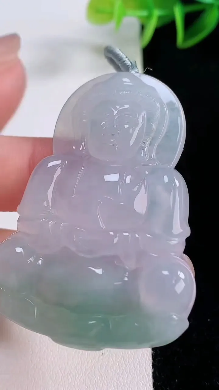 天然A货翡翠观音菩萨吊坠，尺寸54.2-38.8-5.6，重量:21.15g
11月24日