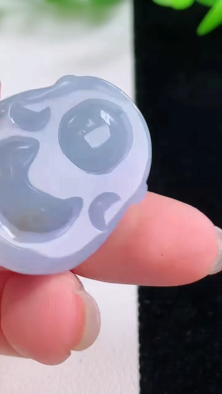 天然A货翡翠紫罗兰财神爷吊坠，尺寸30.6-25-11，重量:16.08g
11月30日