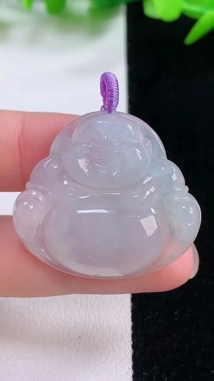 天然A货翡翠佛公吊坠，尺寸30.8-34-6，重量:9.84g
11月30日