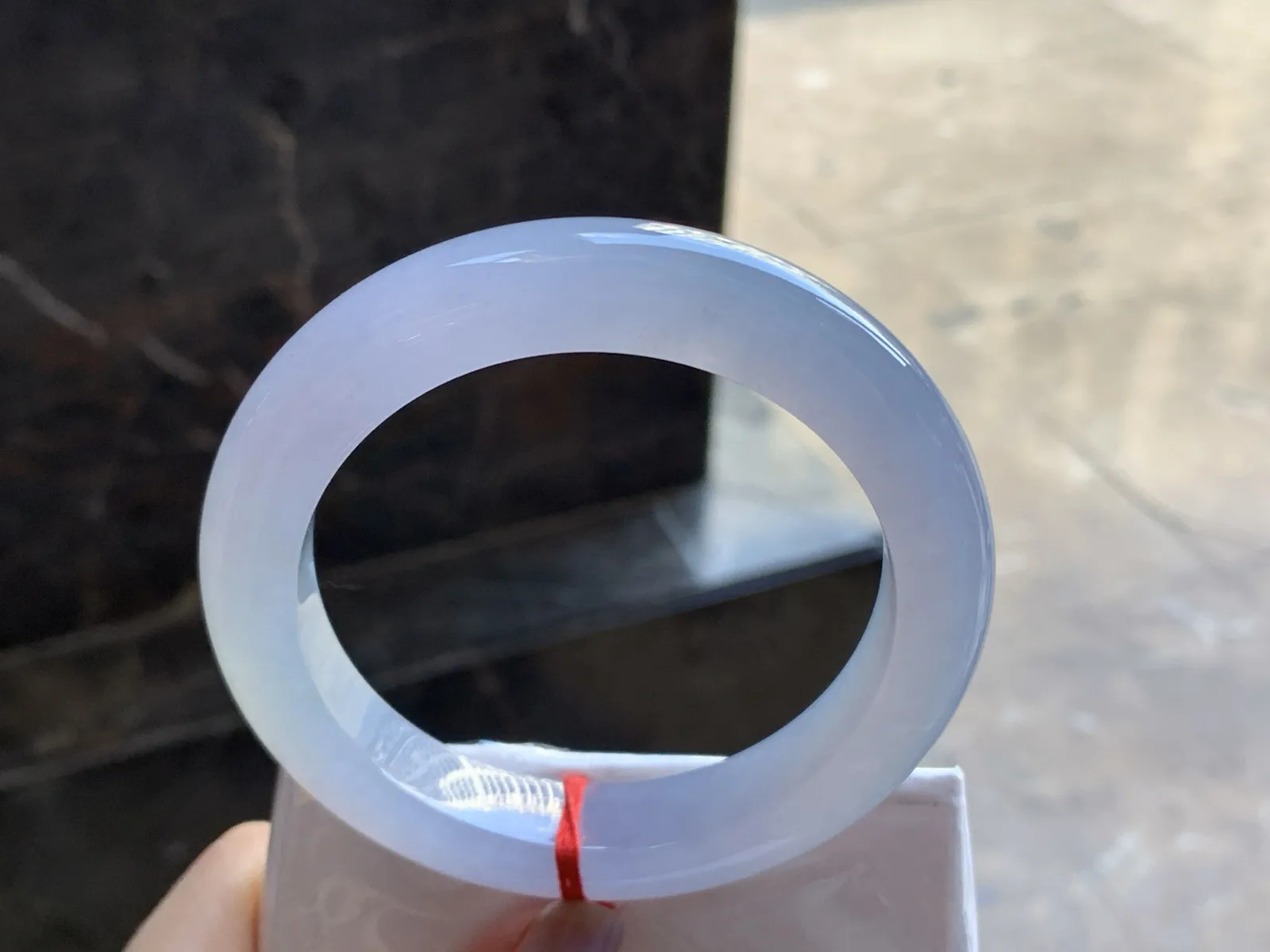 58.5-12.8-10.2

冰紫手镯^_^种水足 冰透