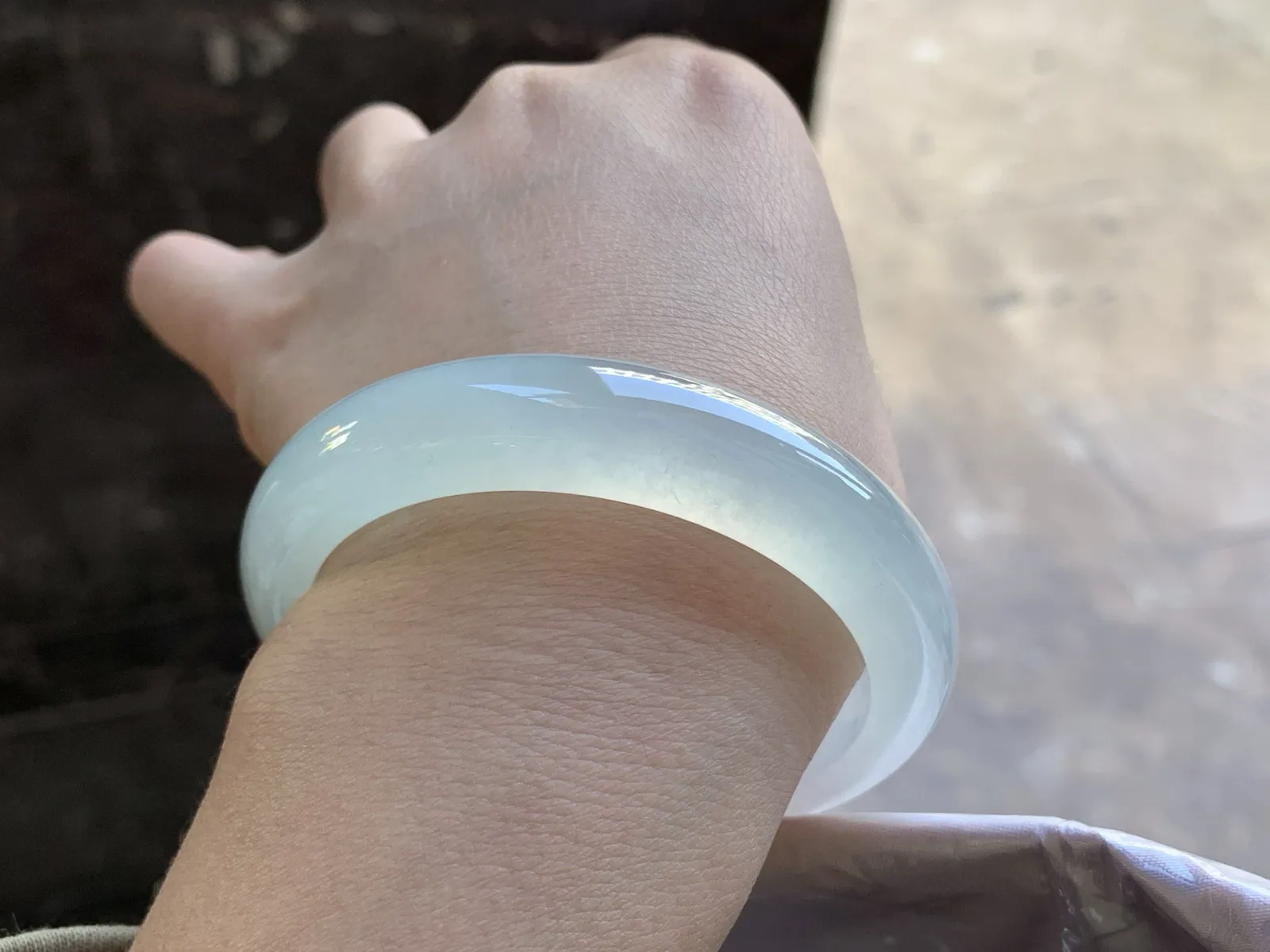 54-12.2-8

冰种晴底手镯^_^清新冰透