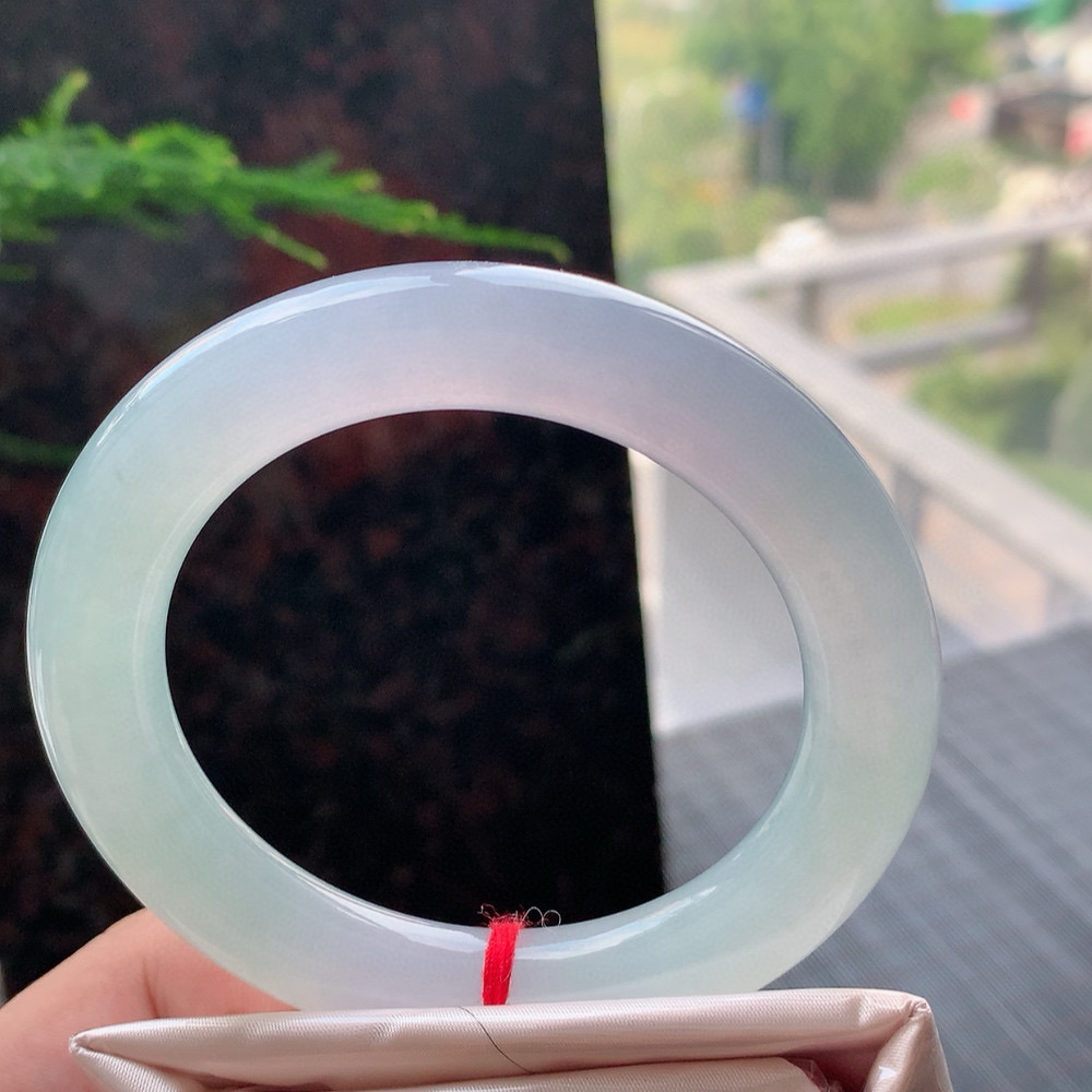 圆条高冰春彩 无瑕 尺寸:56.1/11.3 种色俱佳