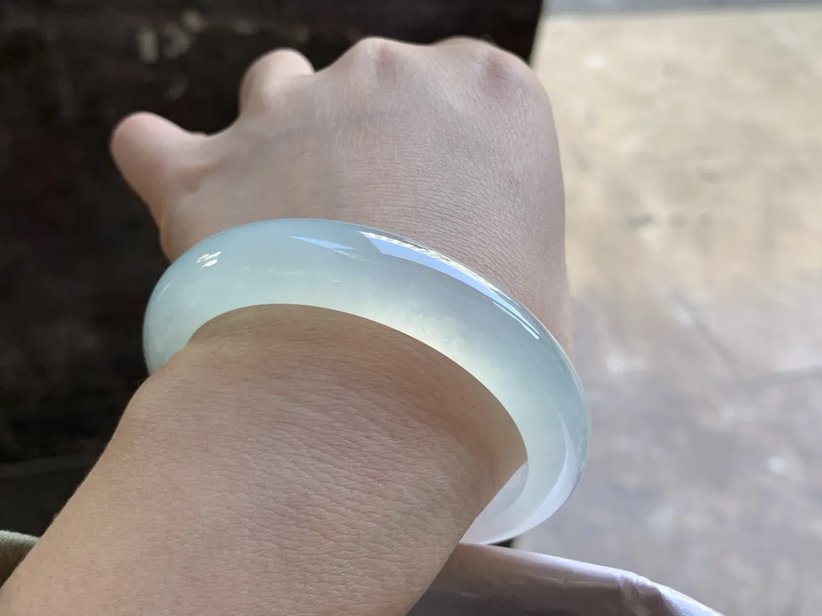 54-12.2-8

冰种晴底手镯^_^清新冰透