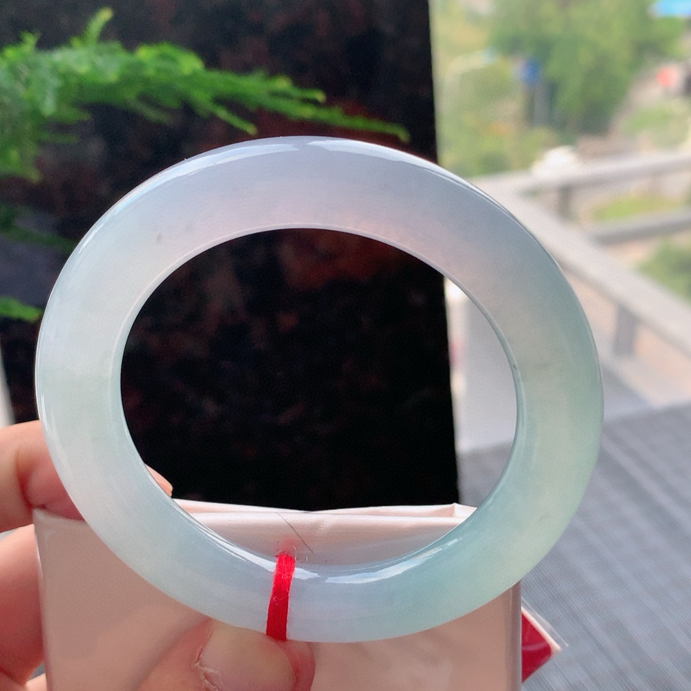 圆条高冰春彩 无瑕 尺寸:56.1/11.3 种色俱佳