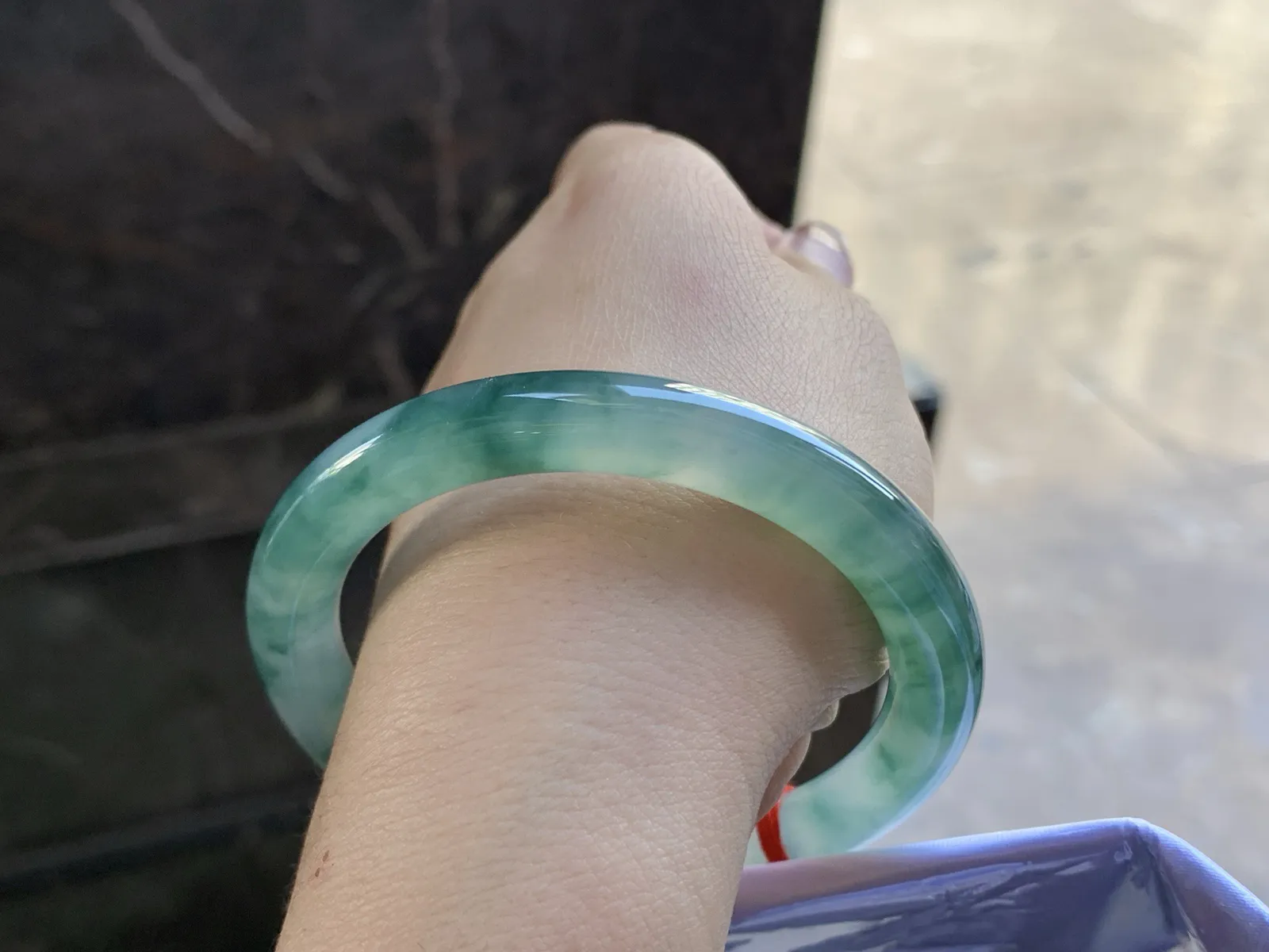 54.5-8.5

冰蓝花圆条手镯^_^飘花灵韵