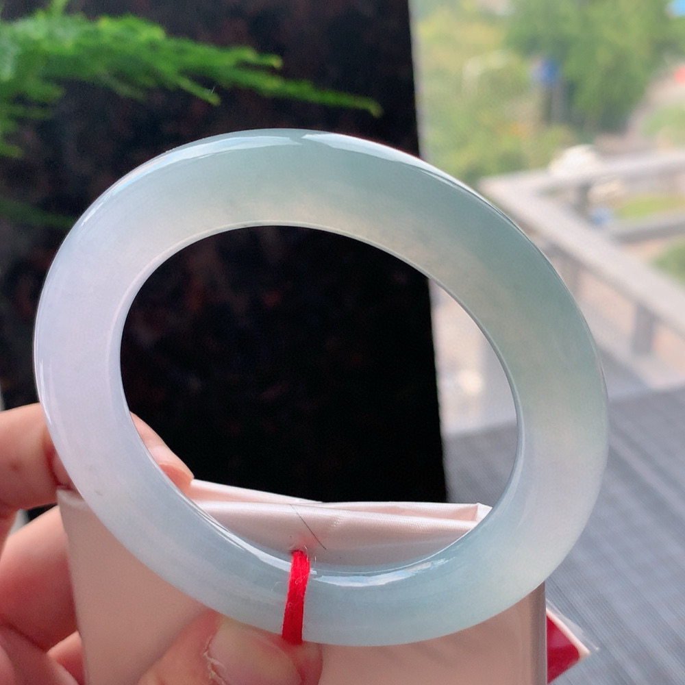 圆条高冰春彩 无瑕 尺寸:56.1/11.3 种色俱佳