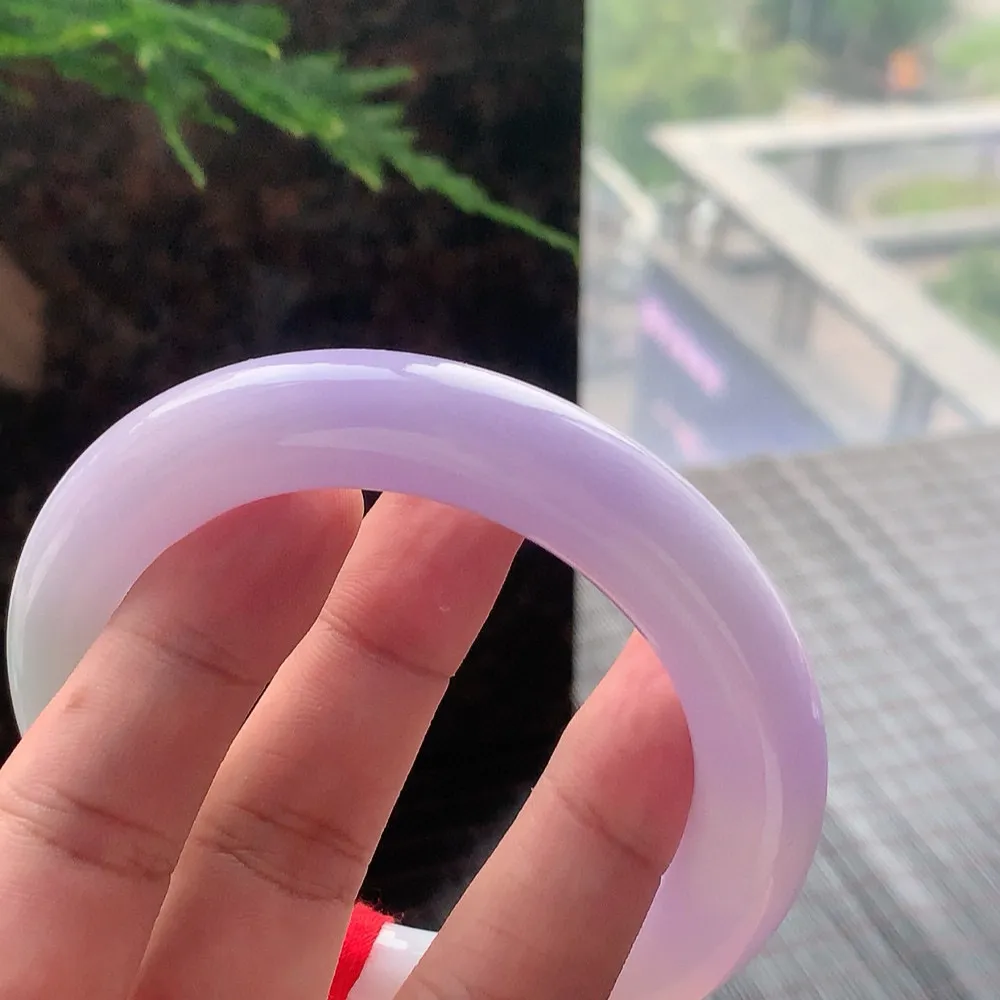 圆条冰糯紫罗兰 无瑕 尺寸:59.4/11.6/12 超美