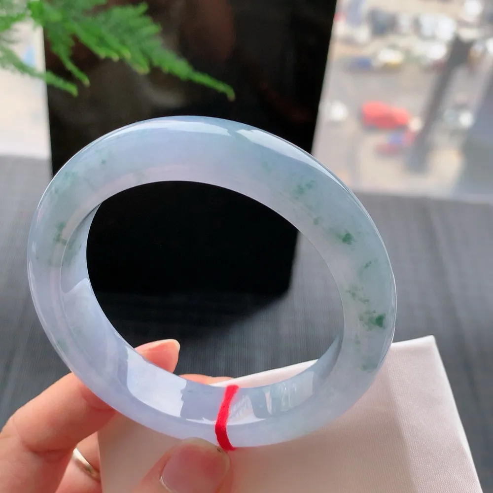 正圈高冰紫飘花 无瑕 尺寸:56.6/13.1/9.5 种色俱佳🥰🥰