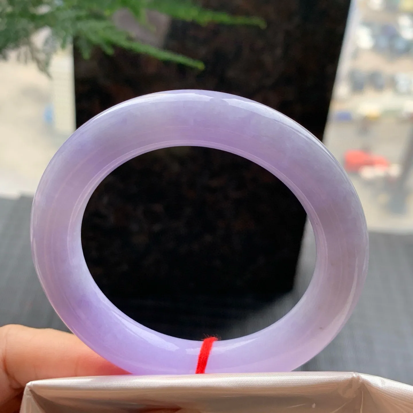 圆条满色紫罗兰 无瑕 尺寸:54.1/11.2/10.8 超美