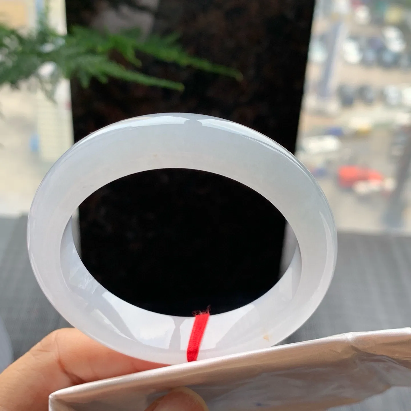 正圈高冰白月光 无瑕 尺寸:53.5/12.5/8.4