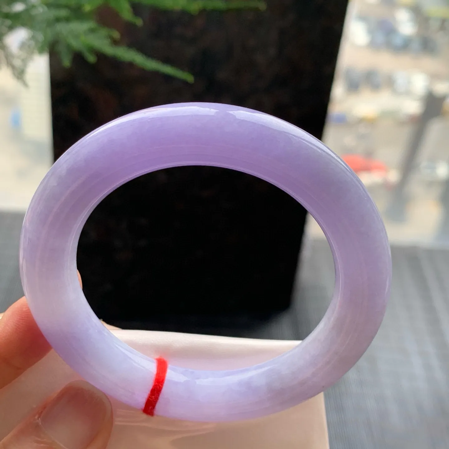 圆条满色紫罗兰 无瑕 尺寸:54.1/11.2/10.8 超美