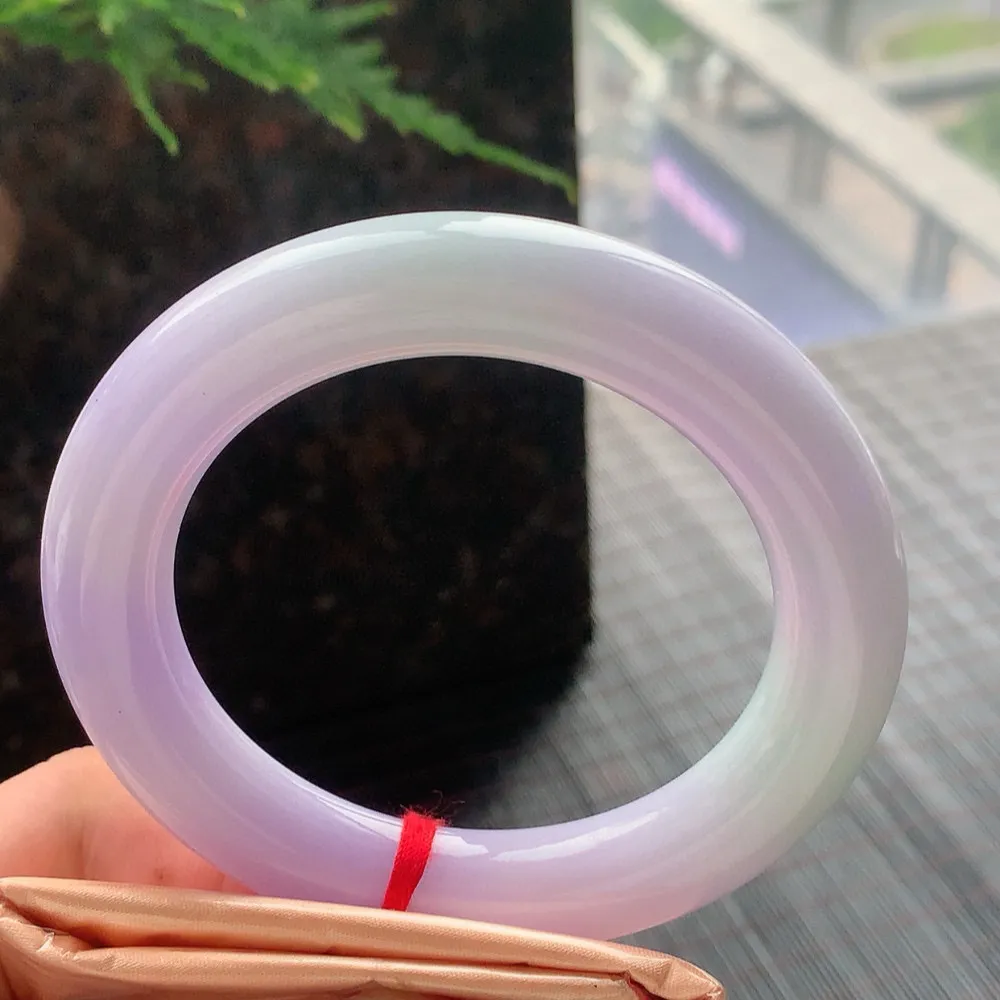 圆条冰糯紫罗兰 无瑕 尺寸:59.4/11.6/12 超美