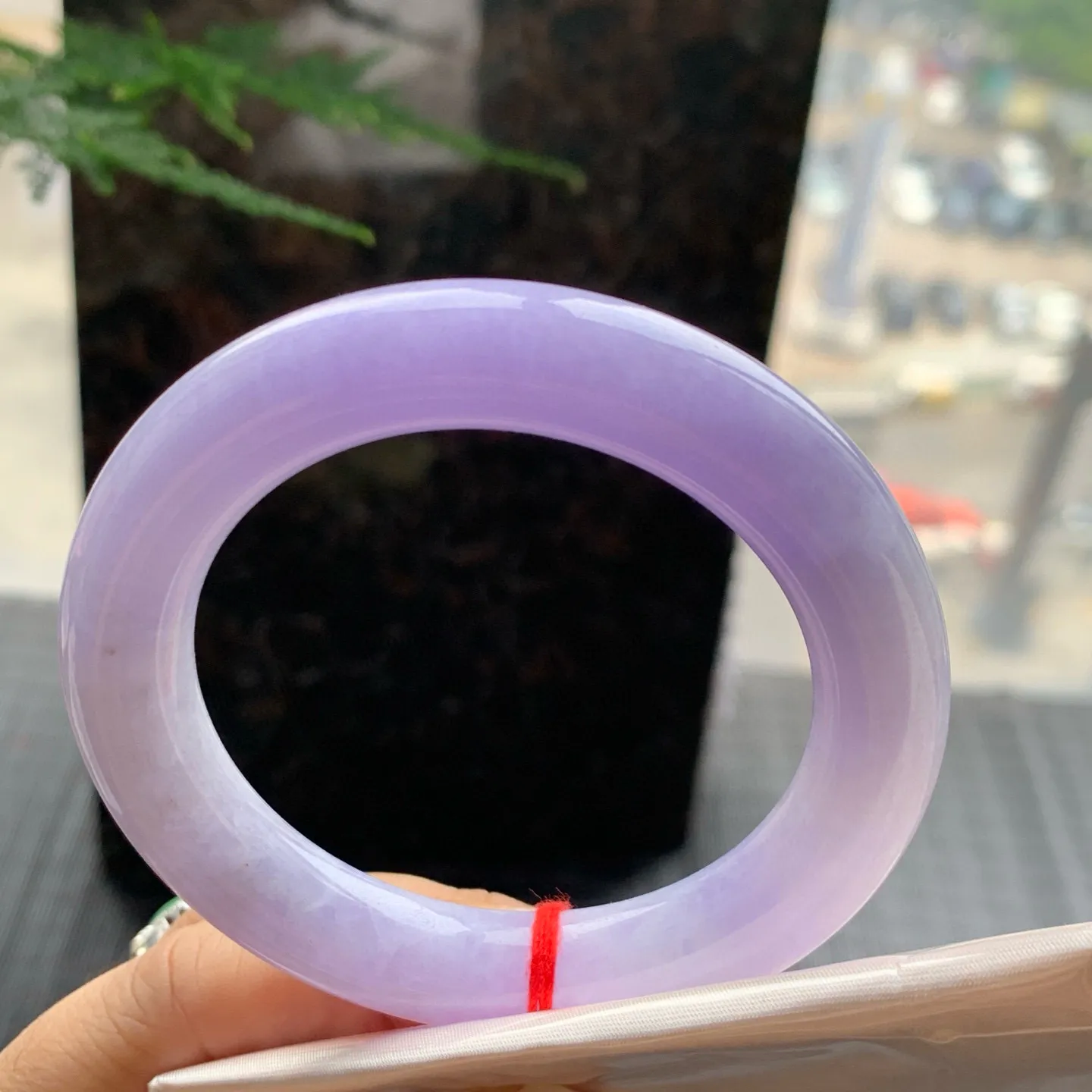 圆条满色紫罗兰 无瑕 尺寸:54.1/11.2/10.8 超美