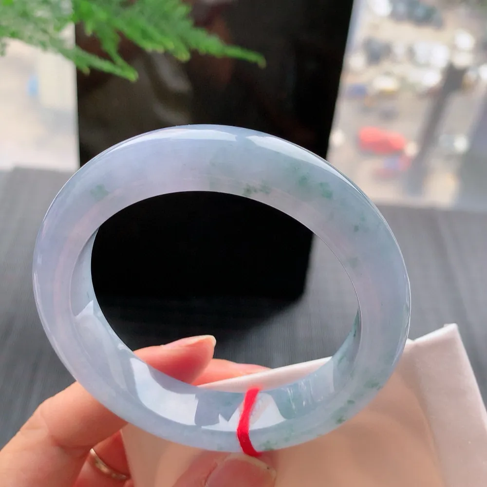 正圈高冰紫飘花 无瑕 尺寸:56.6/13.1/9.5 种色俱佳🥰🥰