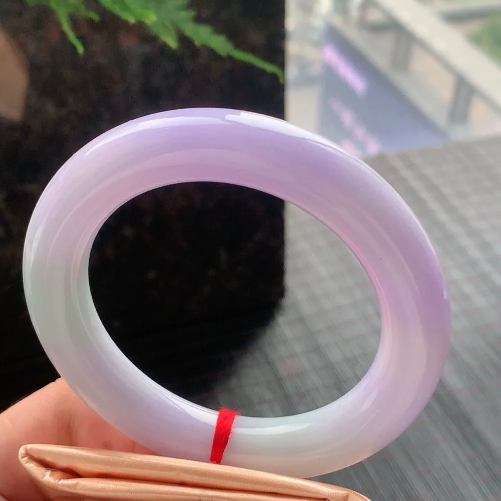 圆条冰糯紫罗兰 无瑕 尺寸:59.4/11.6/12 超美