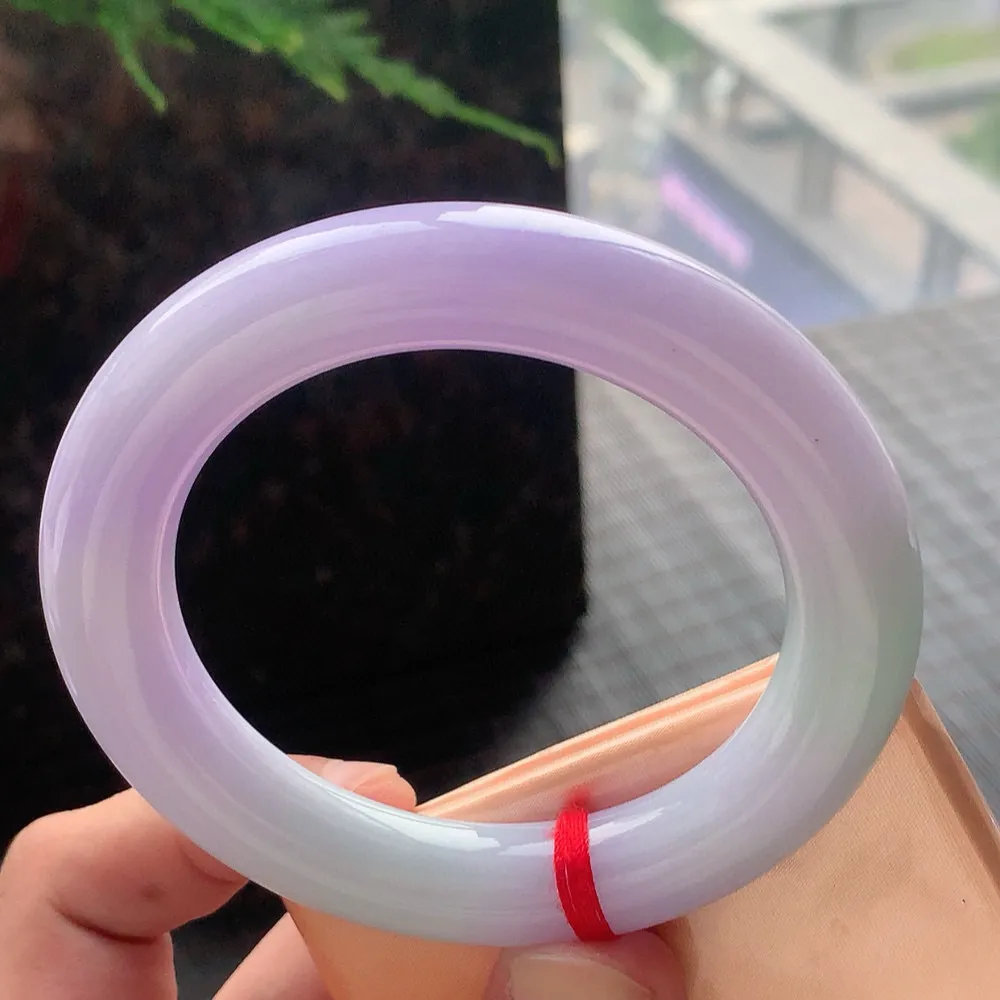 圆条冰糯紫罗兰 无瑕 尺寸:59.4/11.6/12 超美