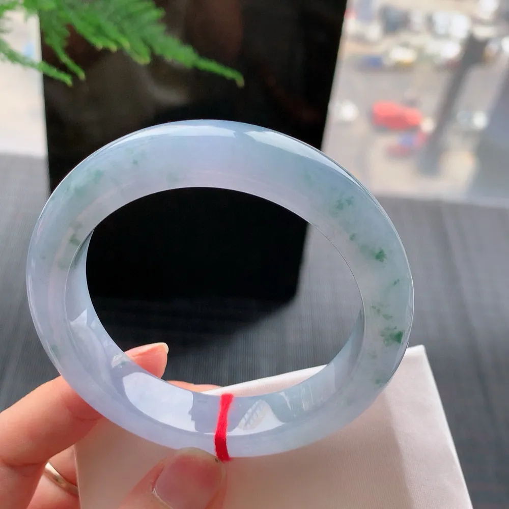 正圈高冰紫飘花 无瑕 尺寸:56.6/13.1/9.5 种色俱佳🥰🥰