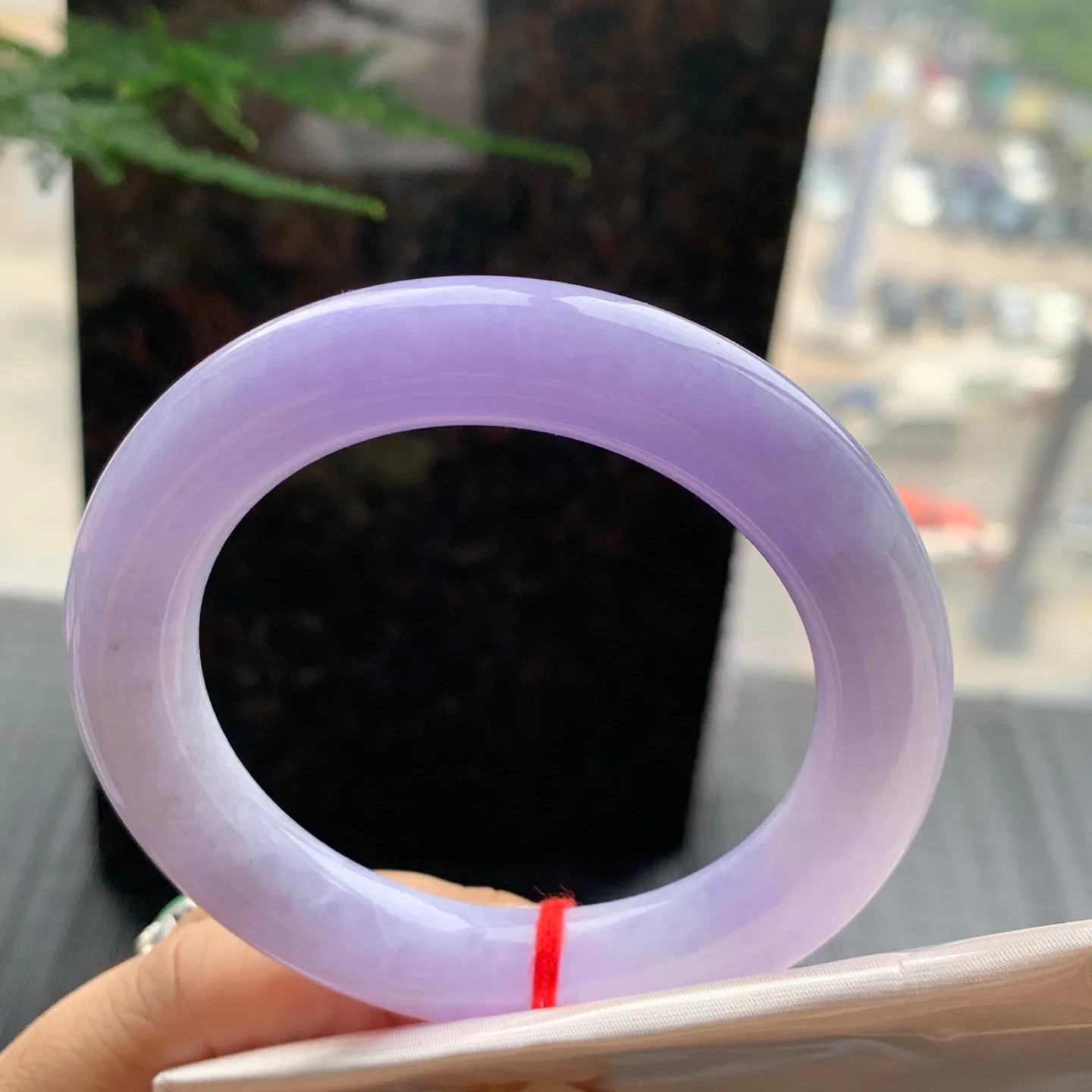 圆条满色紫罗兰 无瑕 尺寸:54.1/11.2/10.8 超美