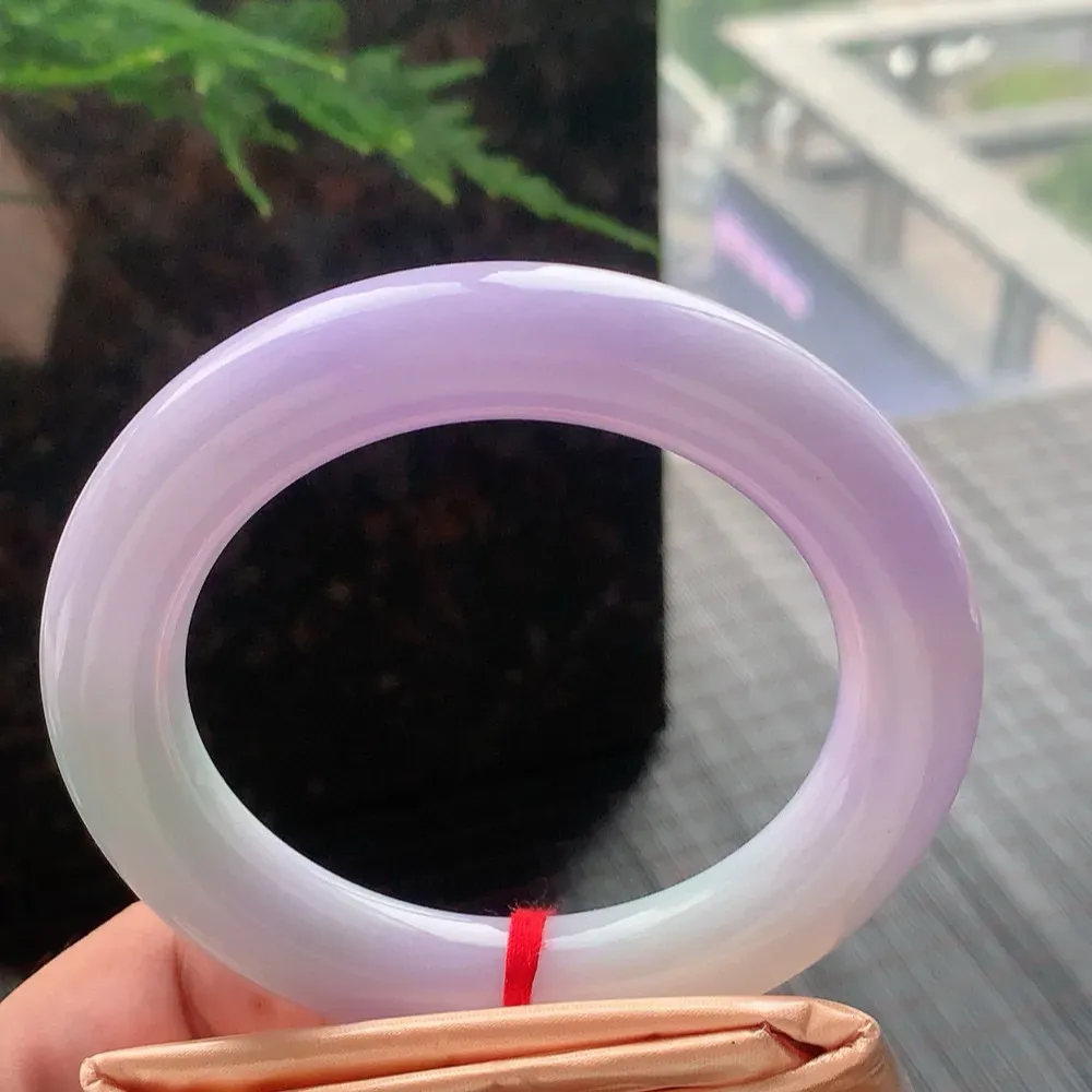 圆条冰糯紫罗兰 无瑕 尺寸:59.4/11.6/12 超美