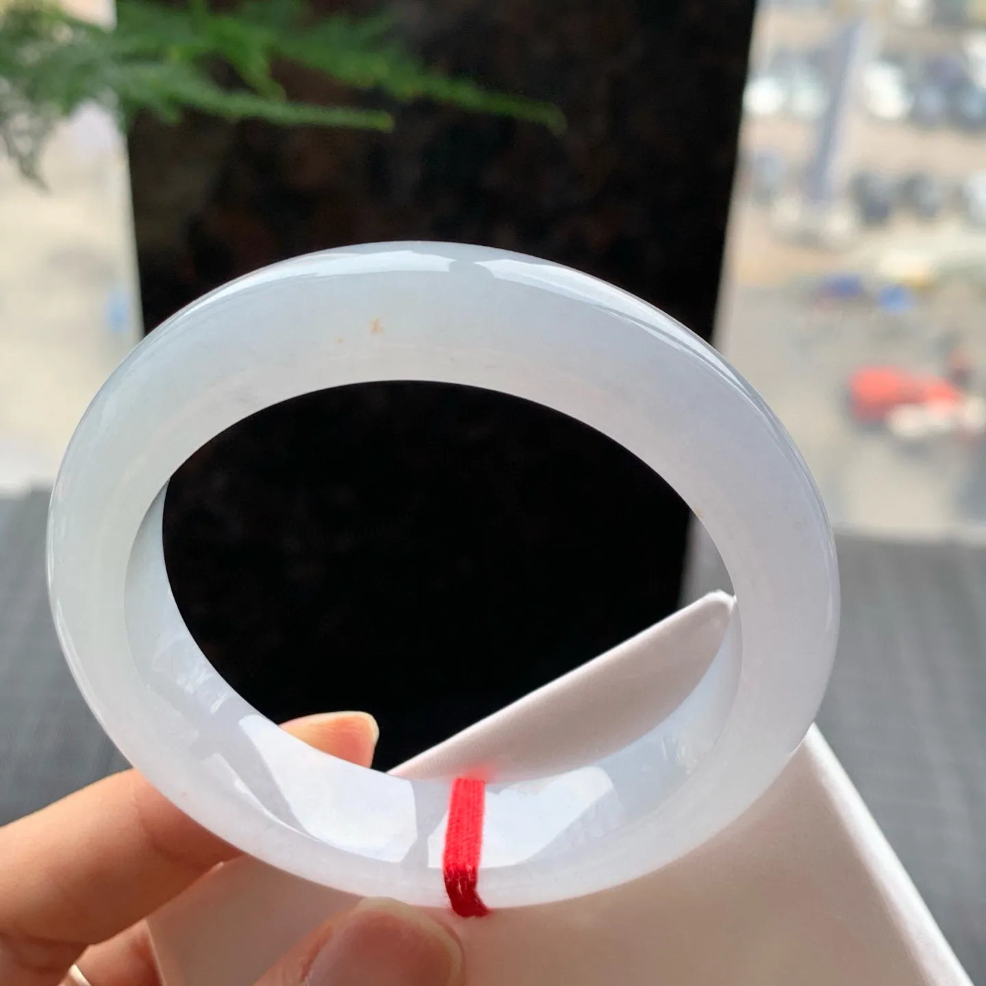 正圈高冰白月光 无瑕 尺寸:53.5/12.5/8.4