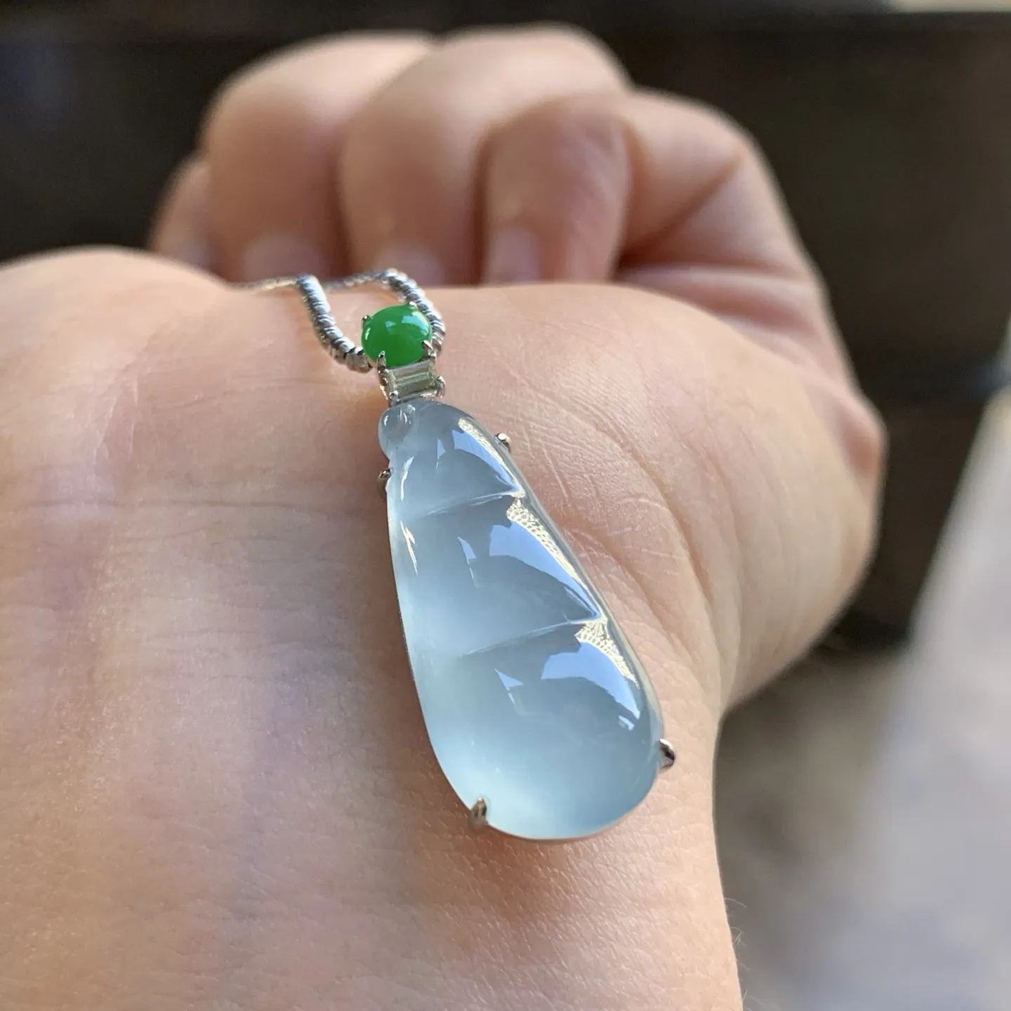 金钻镶嵌冰豆子^_^精致