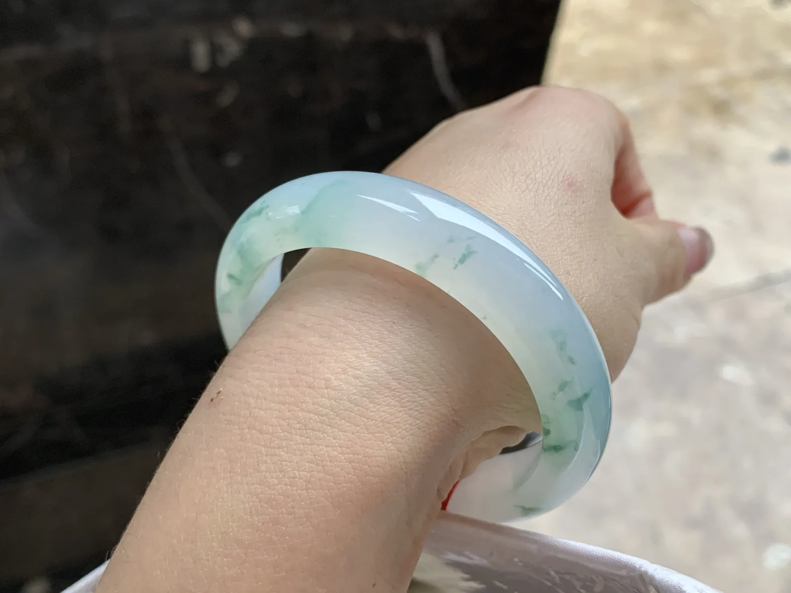 53-13-8.2

蓝花手镯^_^种水足 清新