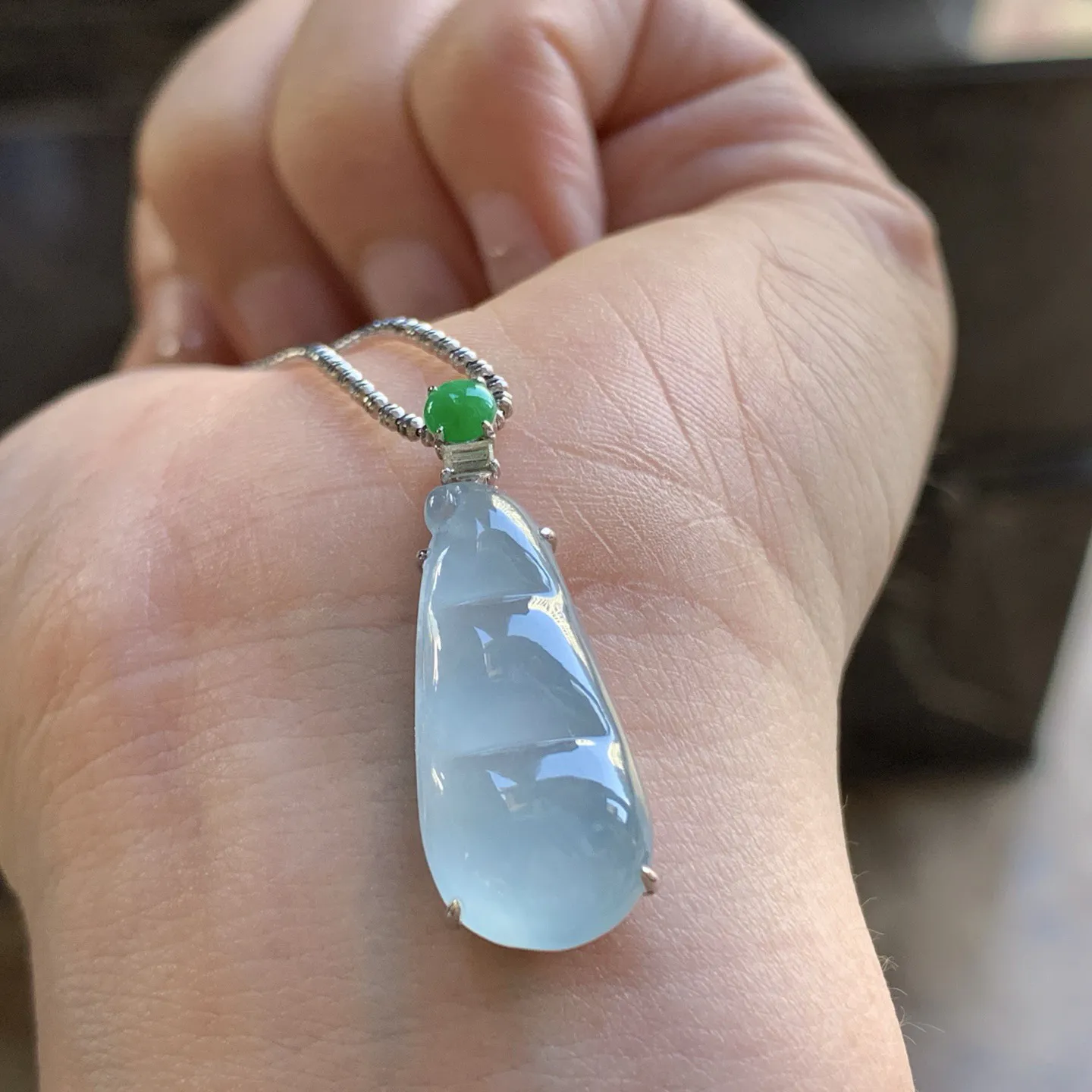 金钻镶嵌冰豆子^_^精致