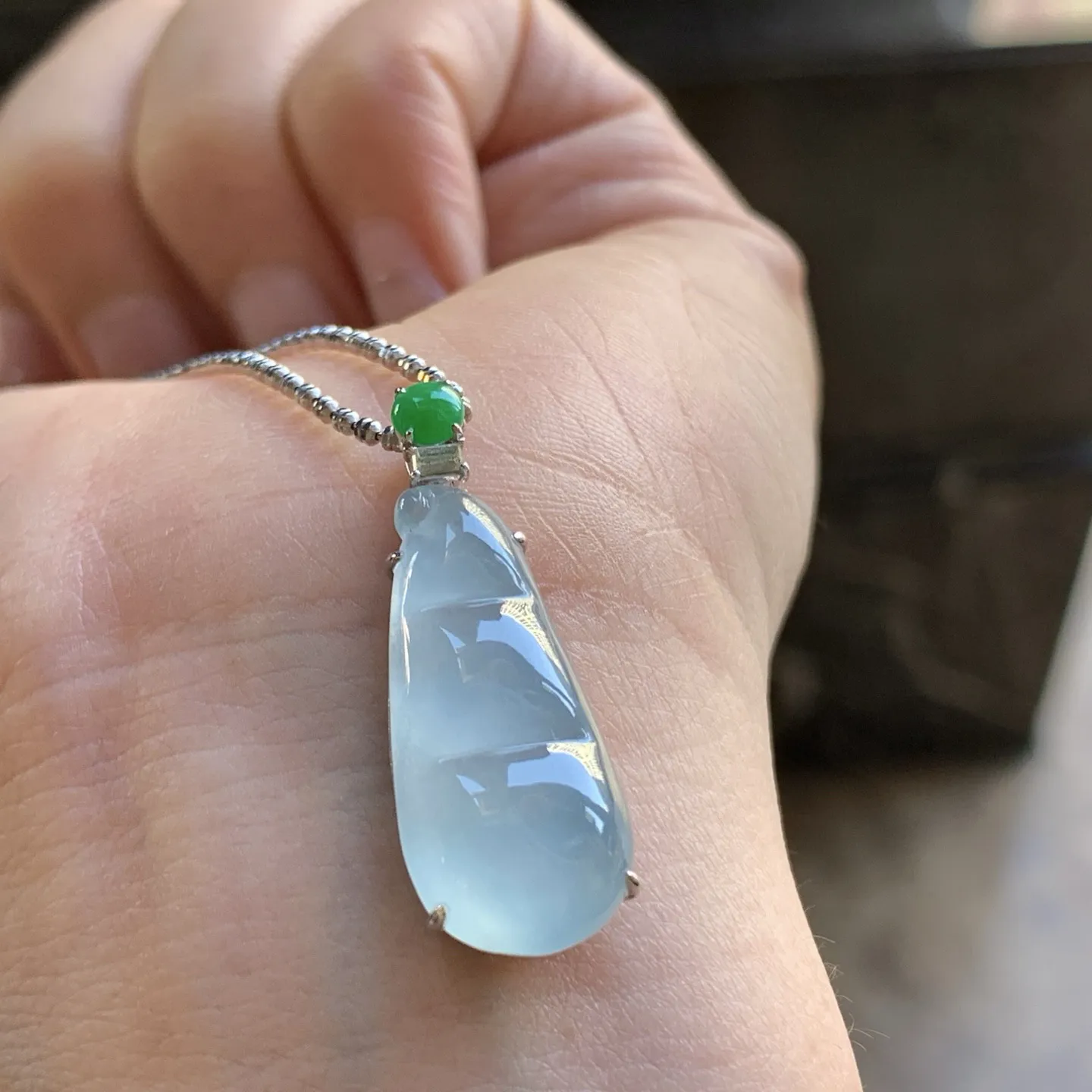 金钻镶嵌冰豆子^_^精致