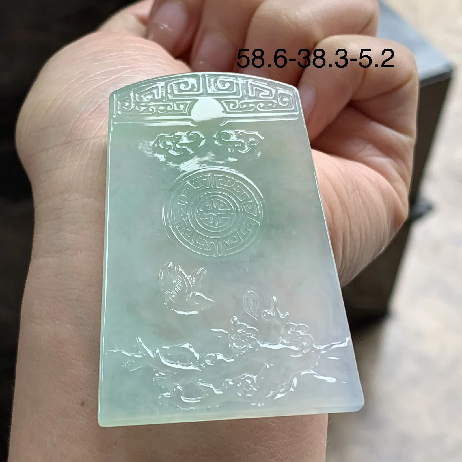 冰晴水福牌^_^颜色好看清新 冰透