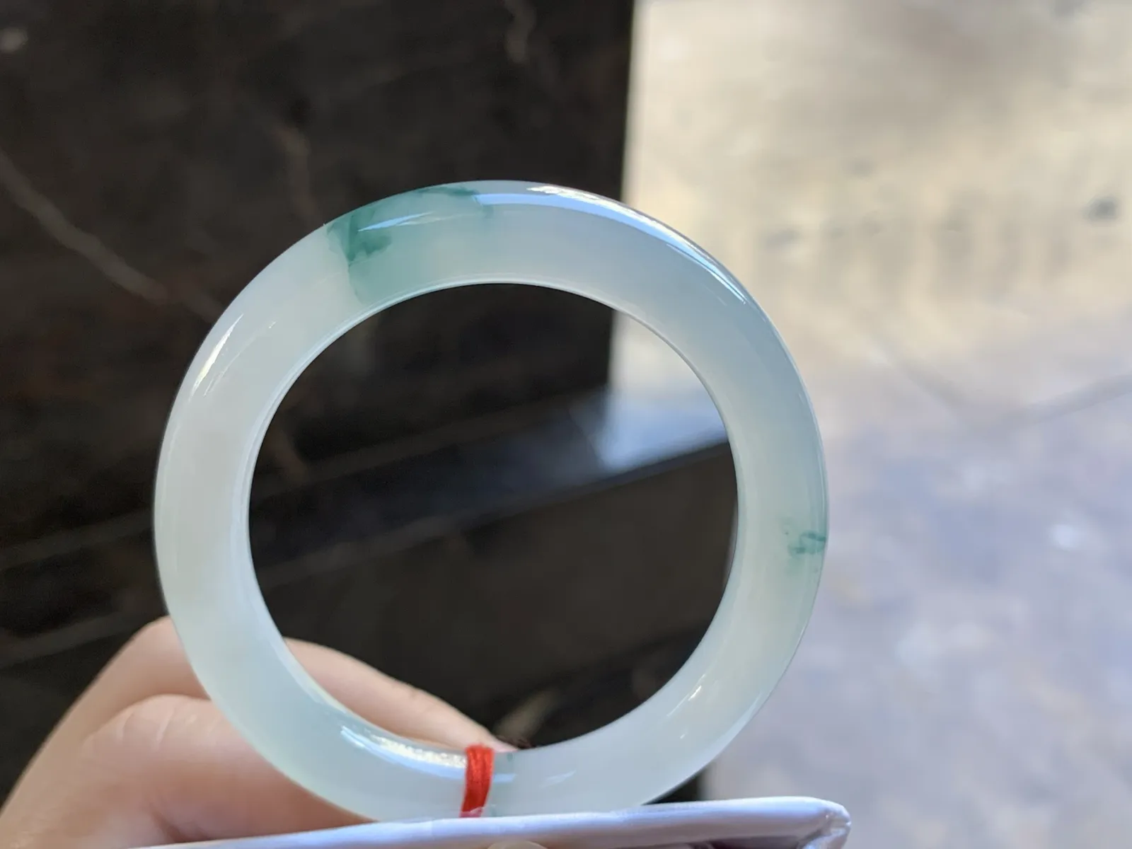 52.5-8.9

蓝花贵妃手镯^_^冰透 清新 正圈50可以带