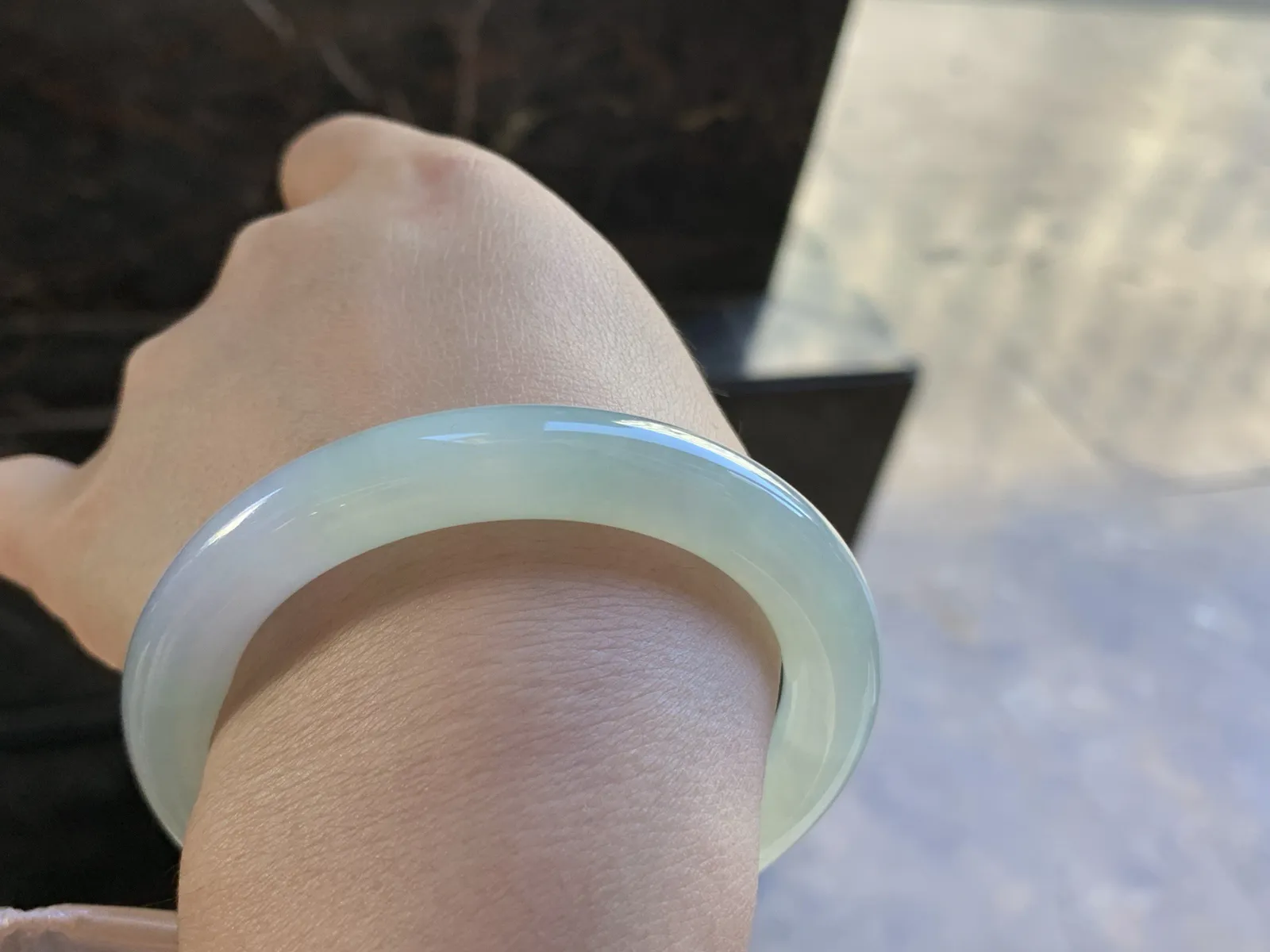 54-9.3 

晴水圆条手镯^_^清新 亮丽