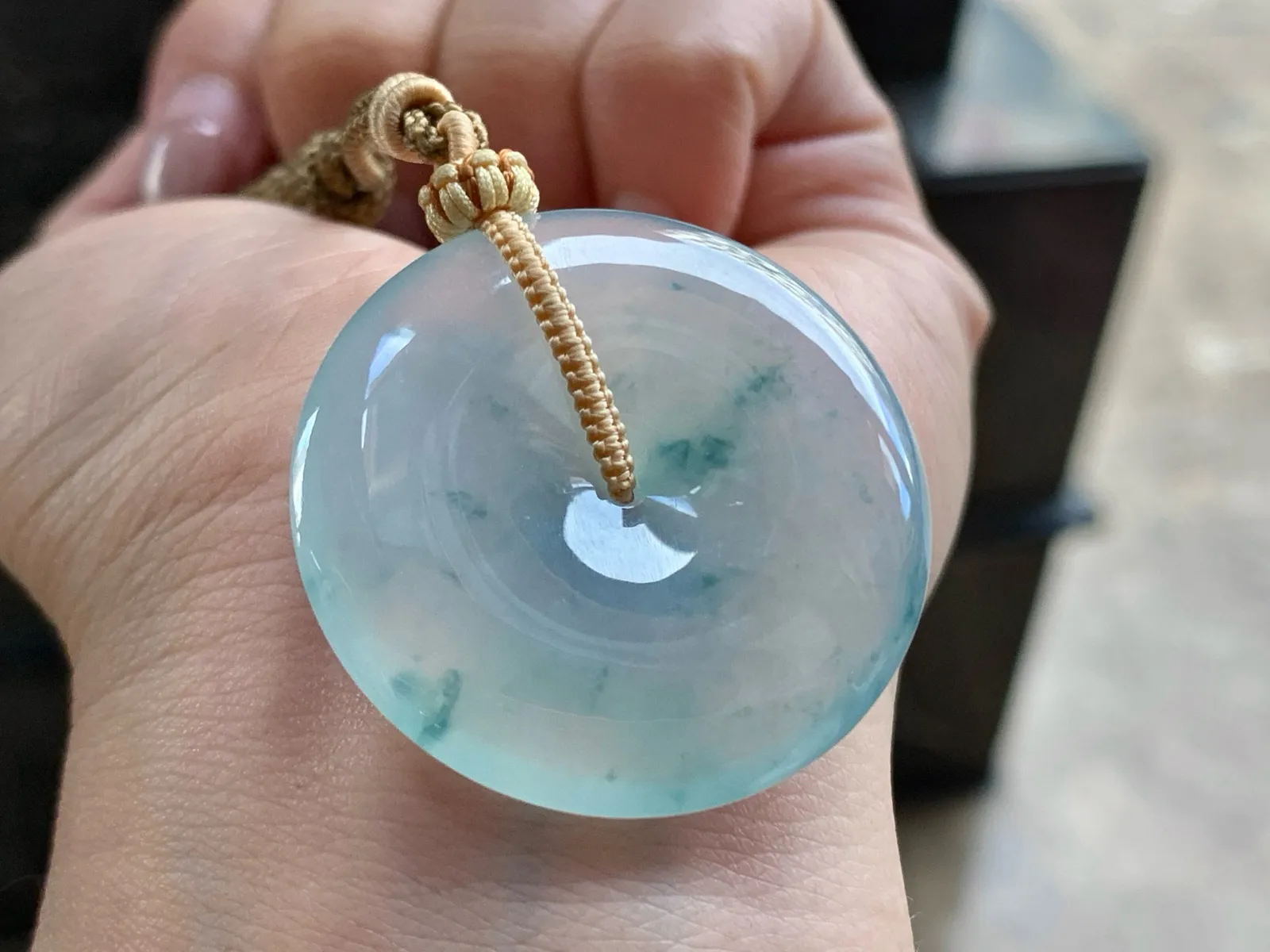 冰飘花平安扣^_^飘花灵韵