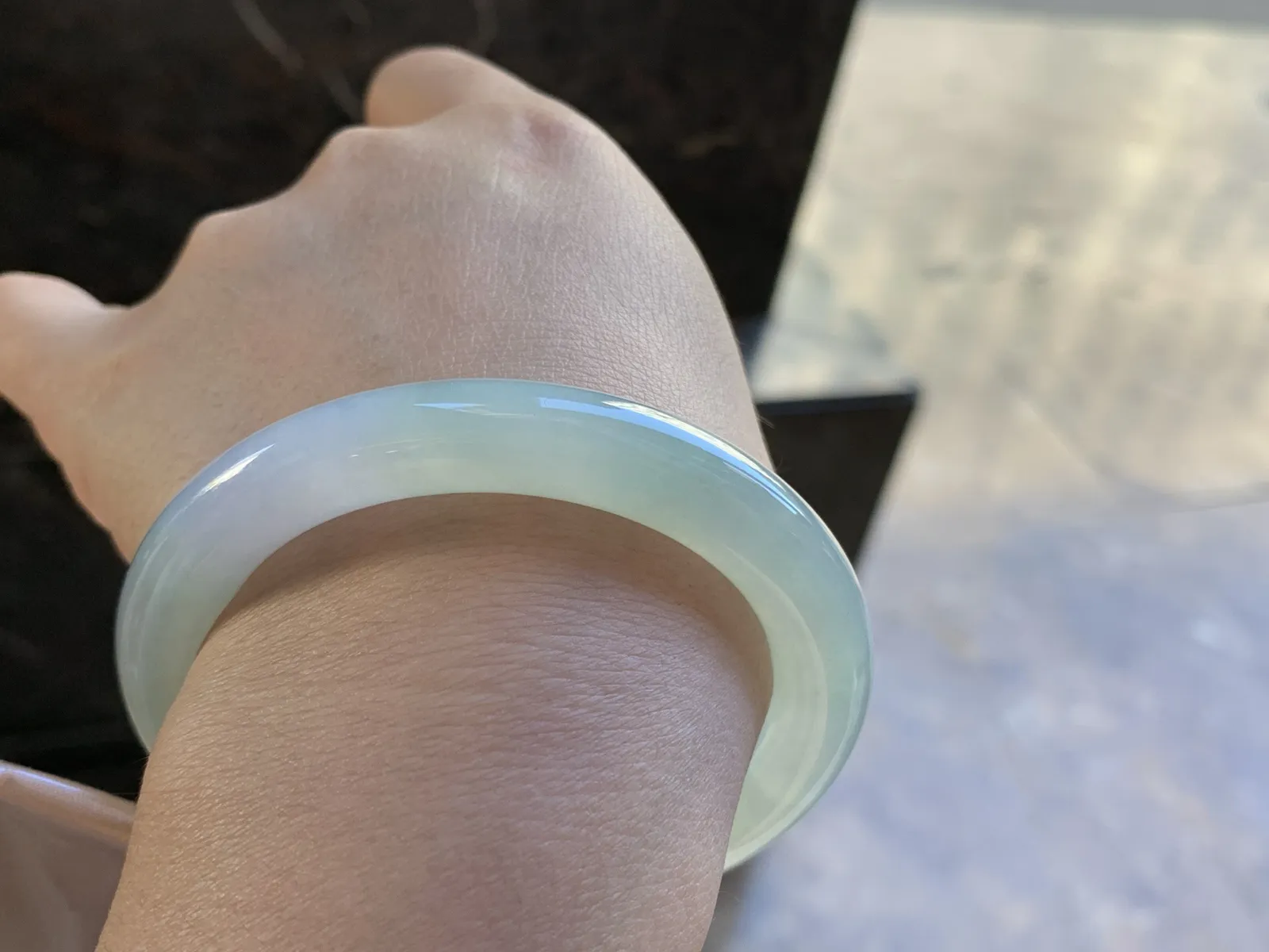 54-9.3 

晴水圆条手镯^_^清新