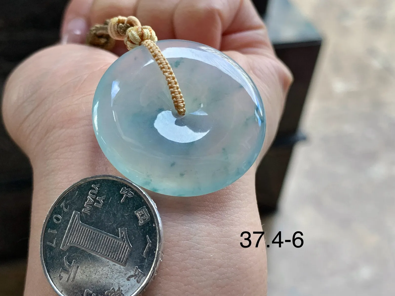 冰飘花平安扣^_^飘花灵韵