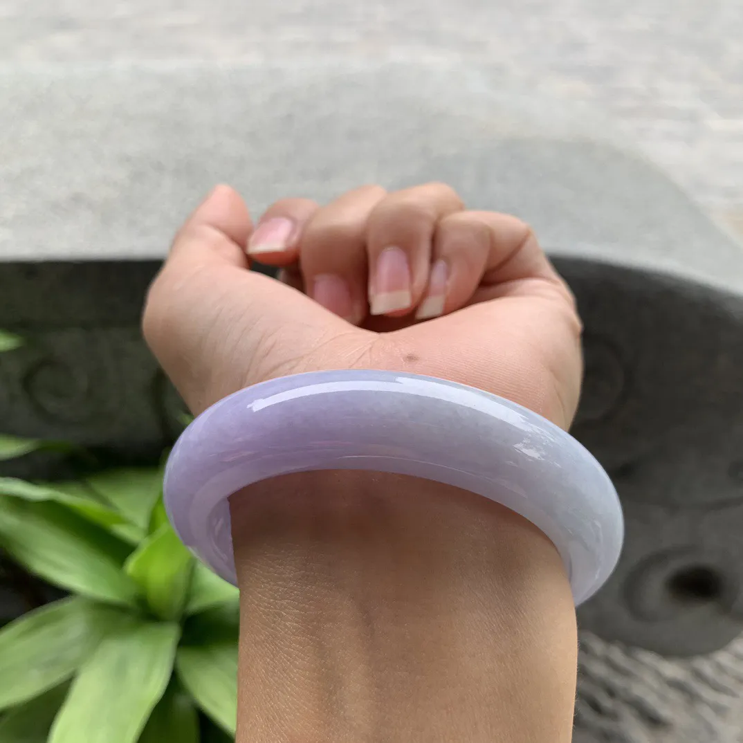 圈口 55.6-14.2-10【浓紫正圈手镯】正圈55 56可戴