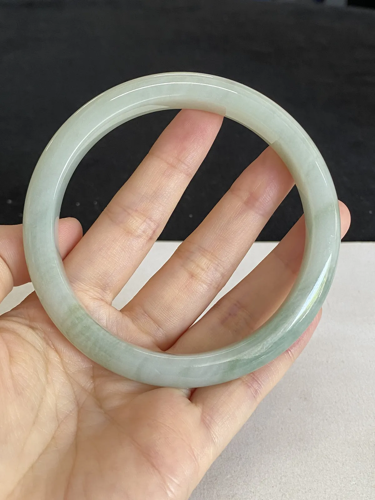 正圈65.2圈口，翡翠手镯