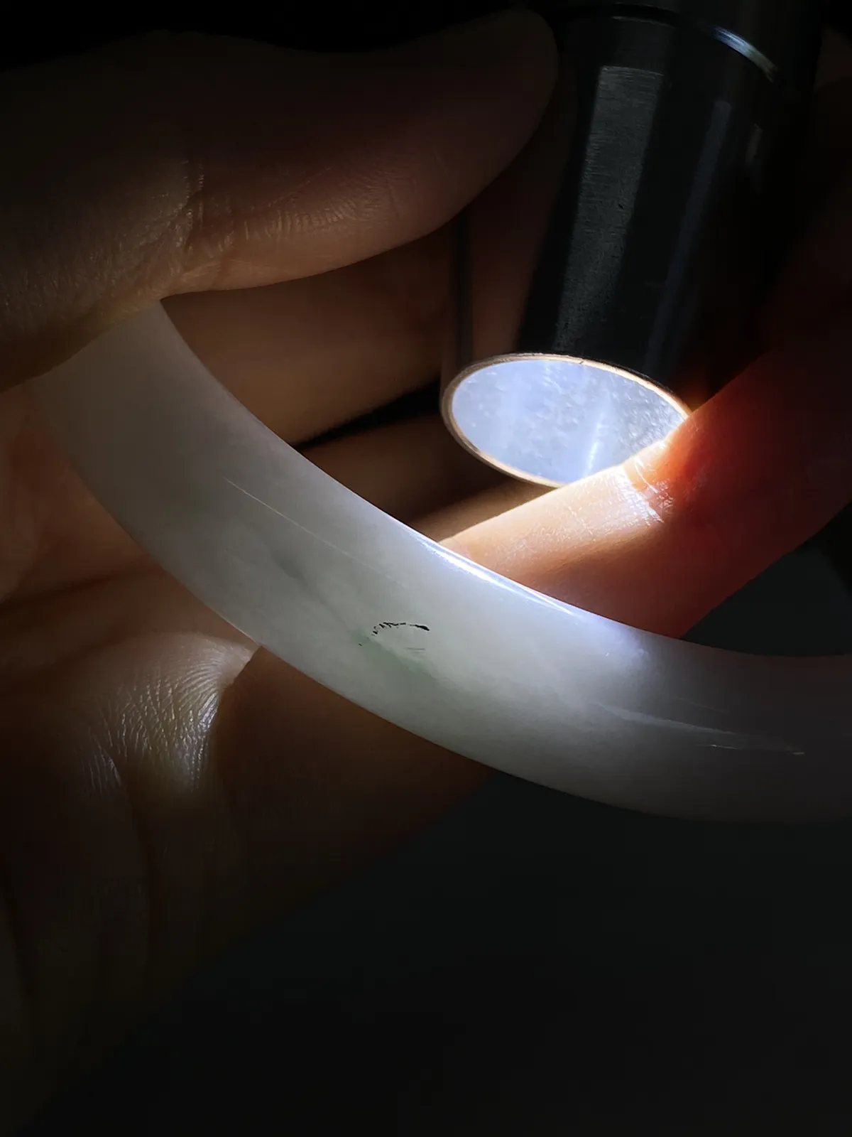 正圈59圈口，翡翠手镯