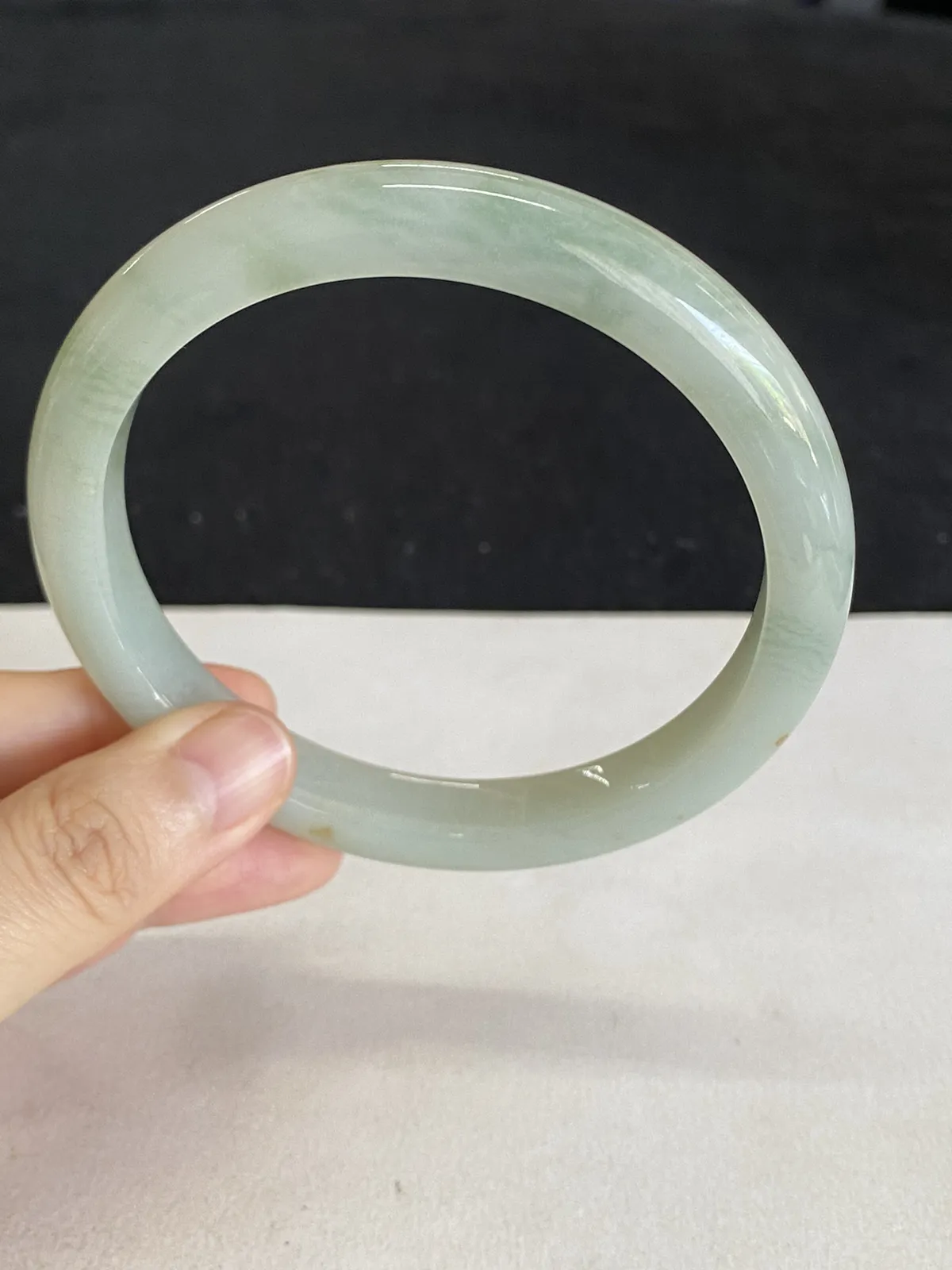 正圈65.2圈口，翡翠手镯