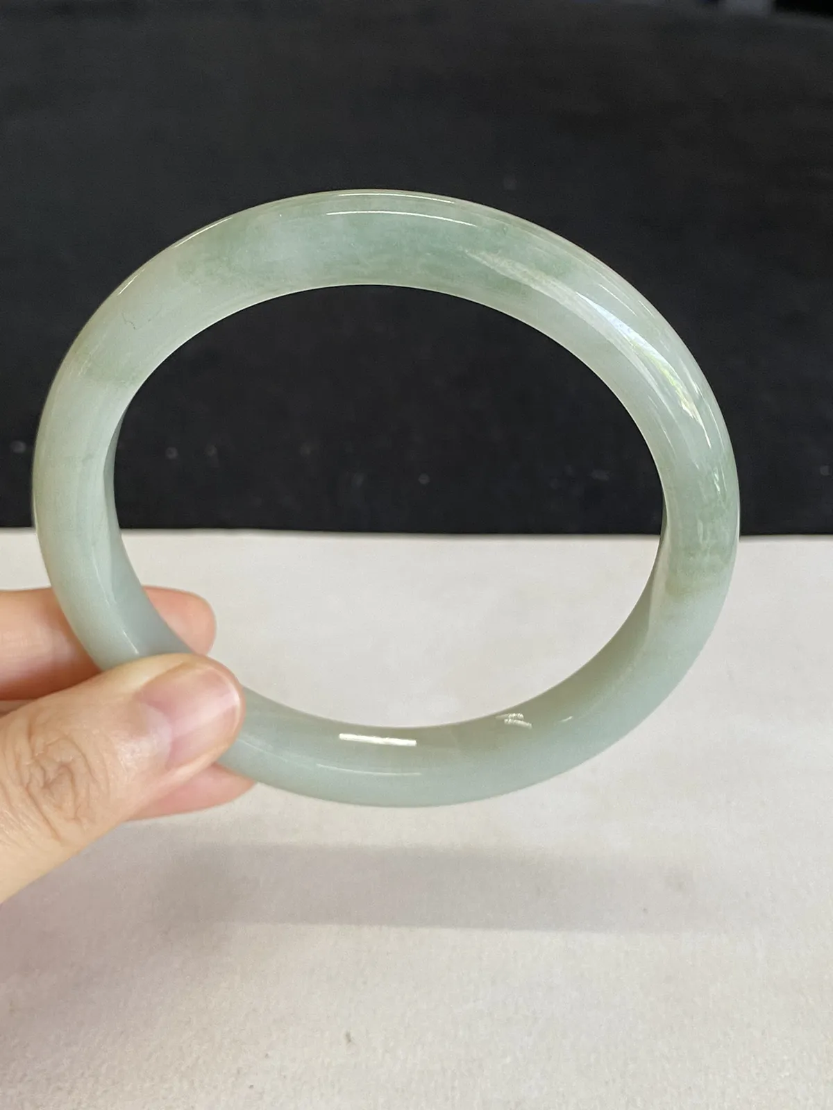 正圈65.2圈口，翡翠手镯