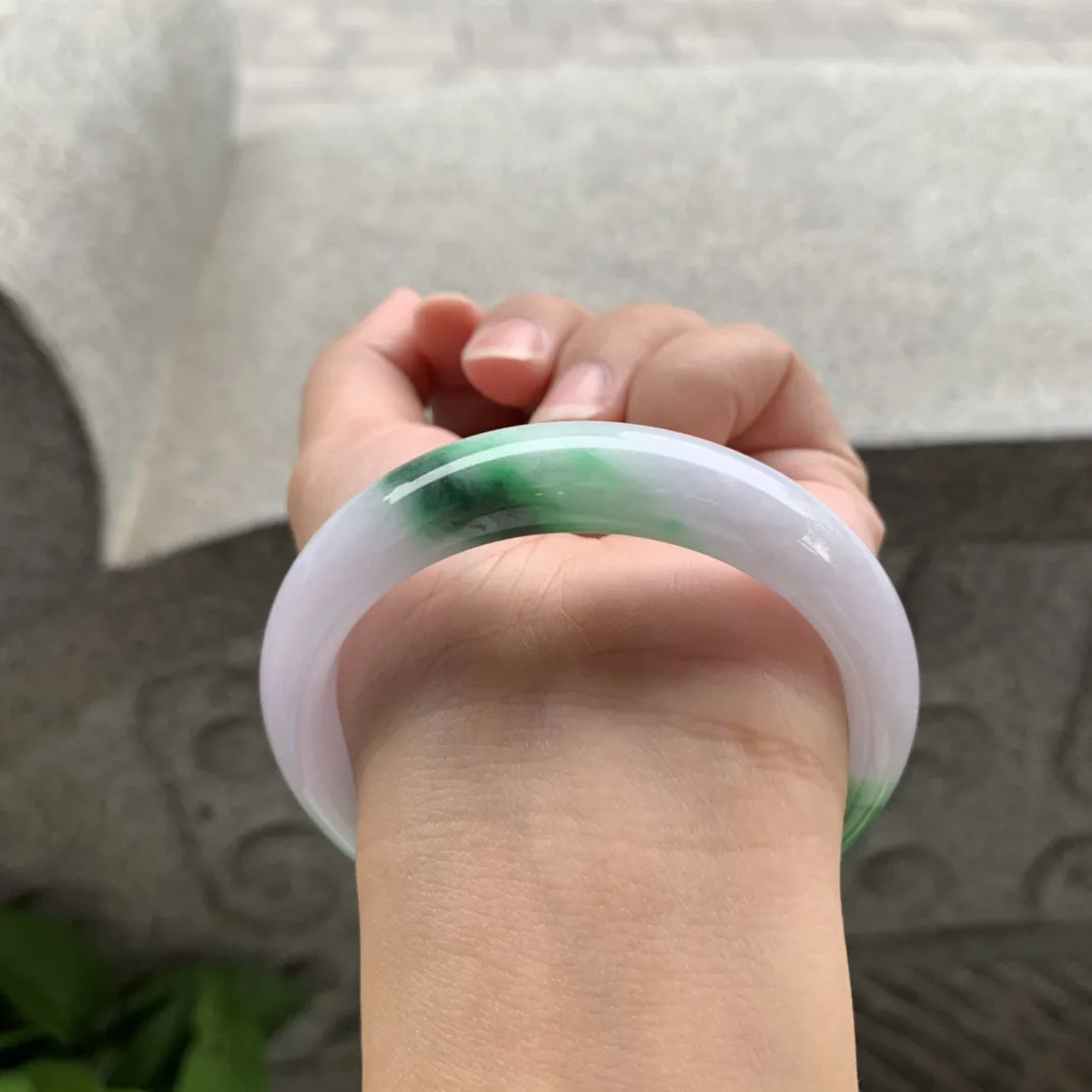 圈口54.8-13-8.2 【春彩正圈手镯】正圈54 55可戴