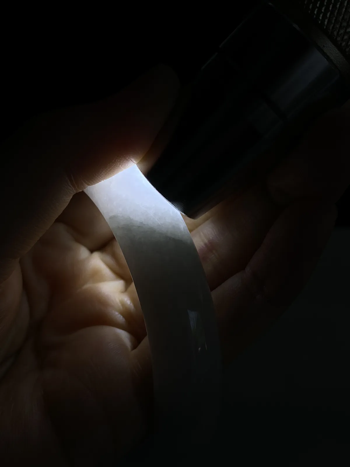 正圈57.7圈口，翡翠手镯